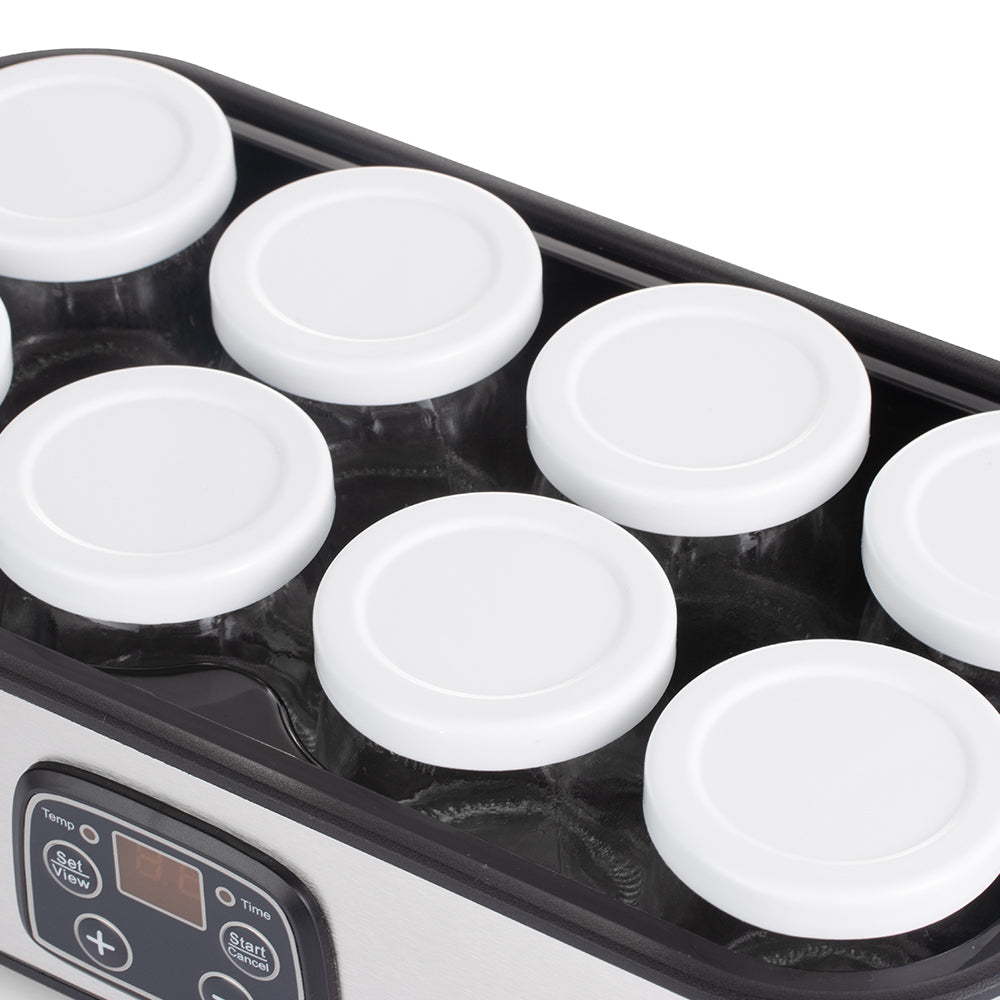 Automatic Yogurt Maker RAF R.14404  – Multi-Cup Yogurt Machine with 8 Separate Containers
