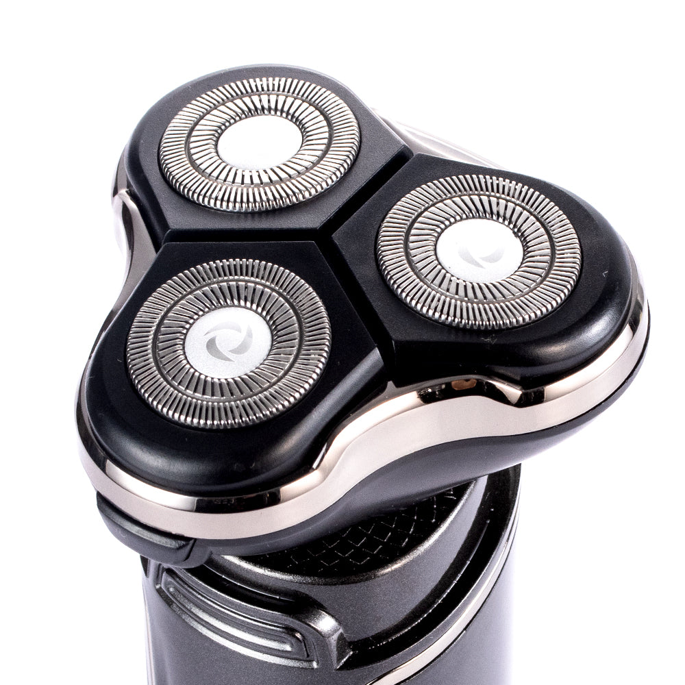 3-in-1 Waterproof Electric Shaver RAF R.11203  – USB Rechargeable, Cordless Grooming for Hair, Beard & Body