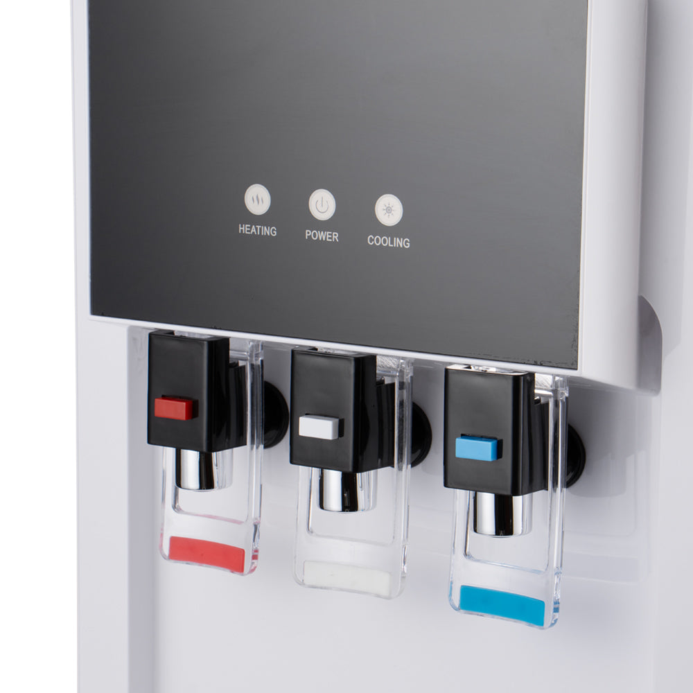 RAF R.11019 Industrial Triple-Outlet Instant Boiling Water Station – 6600W Smart Touchscreen Dispenser (98°C in 3 Seconds, SUS304 Stainless Steel)