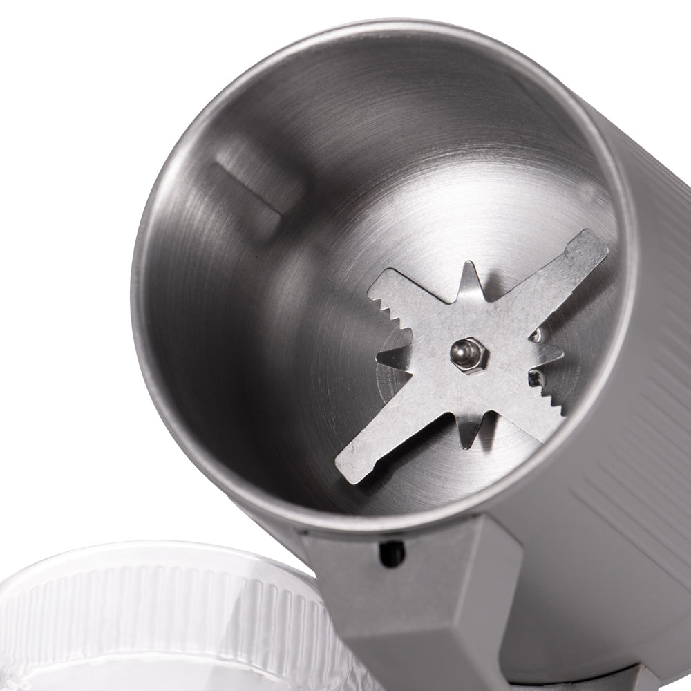 Electric Coffee Grinder RAF R.7426 – Steel Flat Blade Grinder for Coffee Beans & Spices