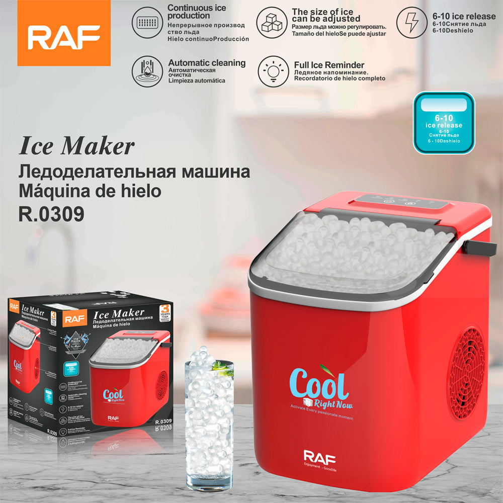 RAF Electric Ice Maker Machine – New Home Use Ice Making (R.0309)