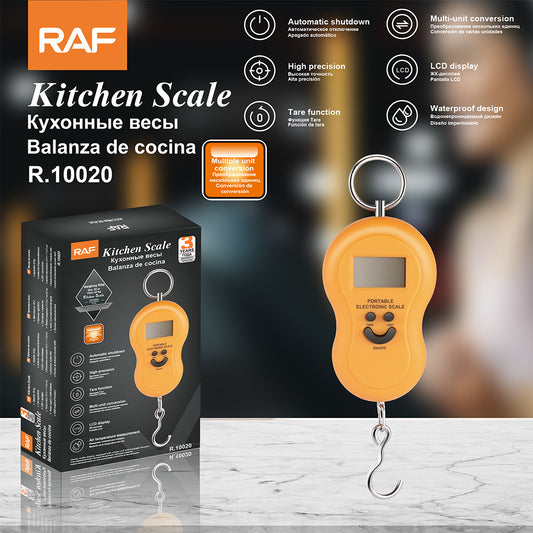 RAF Electronic Scale Digital Pocket Luggage Weight Scale – Model R.10020 (50KG)