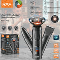 3-in-1 Waterproof Electric Shaver RAF R.11203  – USB Rechargeable, Cordless Grooming for Hair, Beard & Body