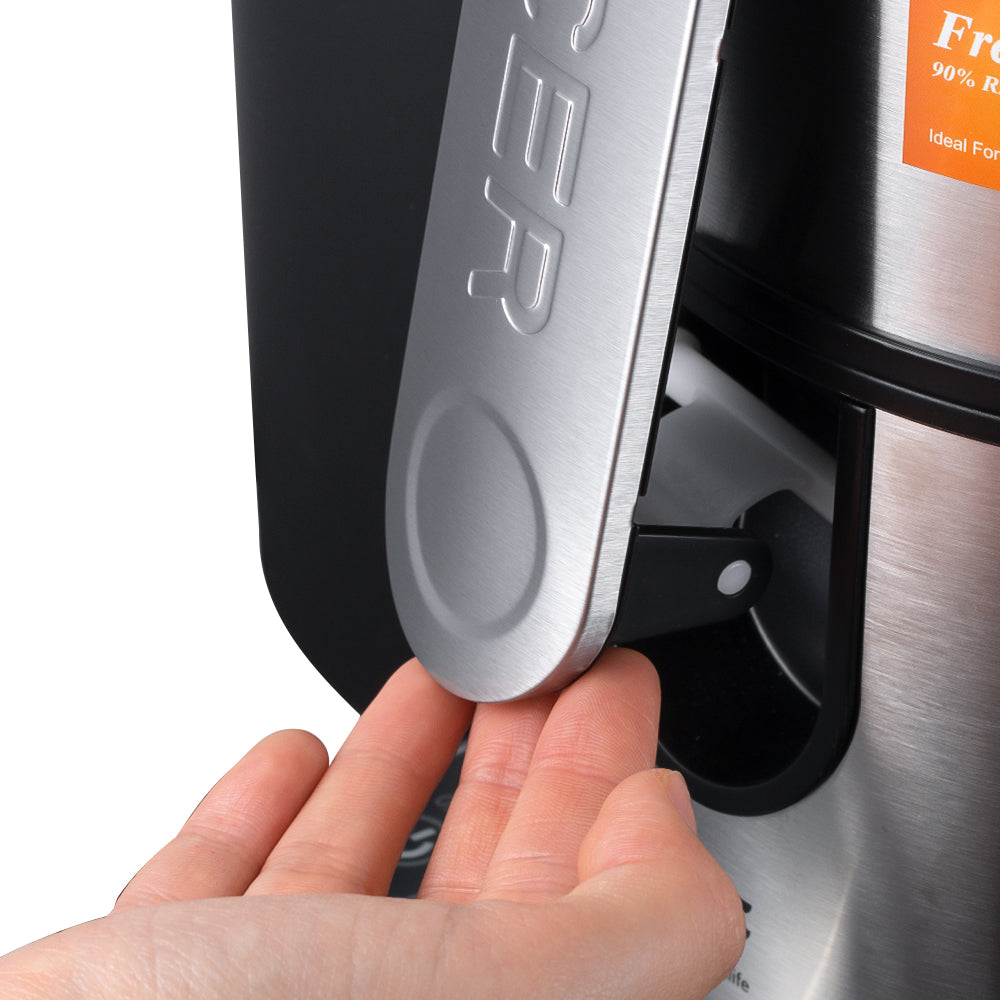 R.2700 Stainless Steel Juicer Machine – 800W Fruit & Vegetable Extractor with Operation Panel