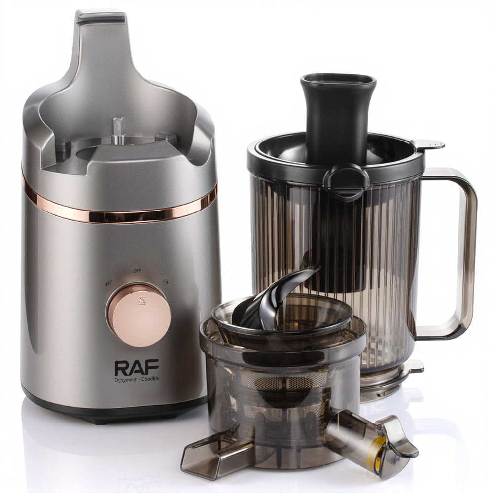 RAF R.2729 High Juice Yield Cold Press Slow Juicer Extractor – 250W Masticating Juice Machine