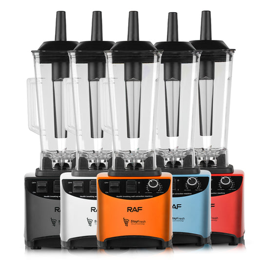 RAF R.2804 Electric Smoothie Blender – 500W Power, 2L Capacity, 6 Stainless Steel Blades with Ice Crushing Function