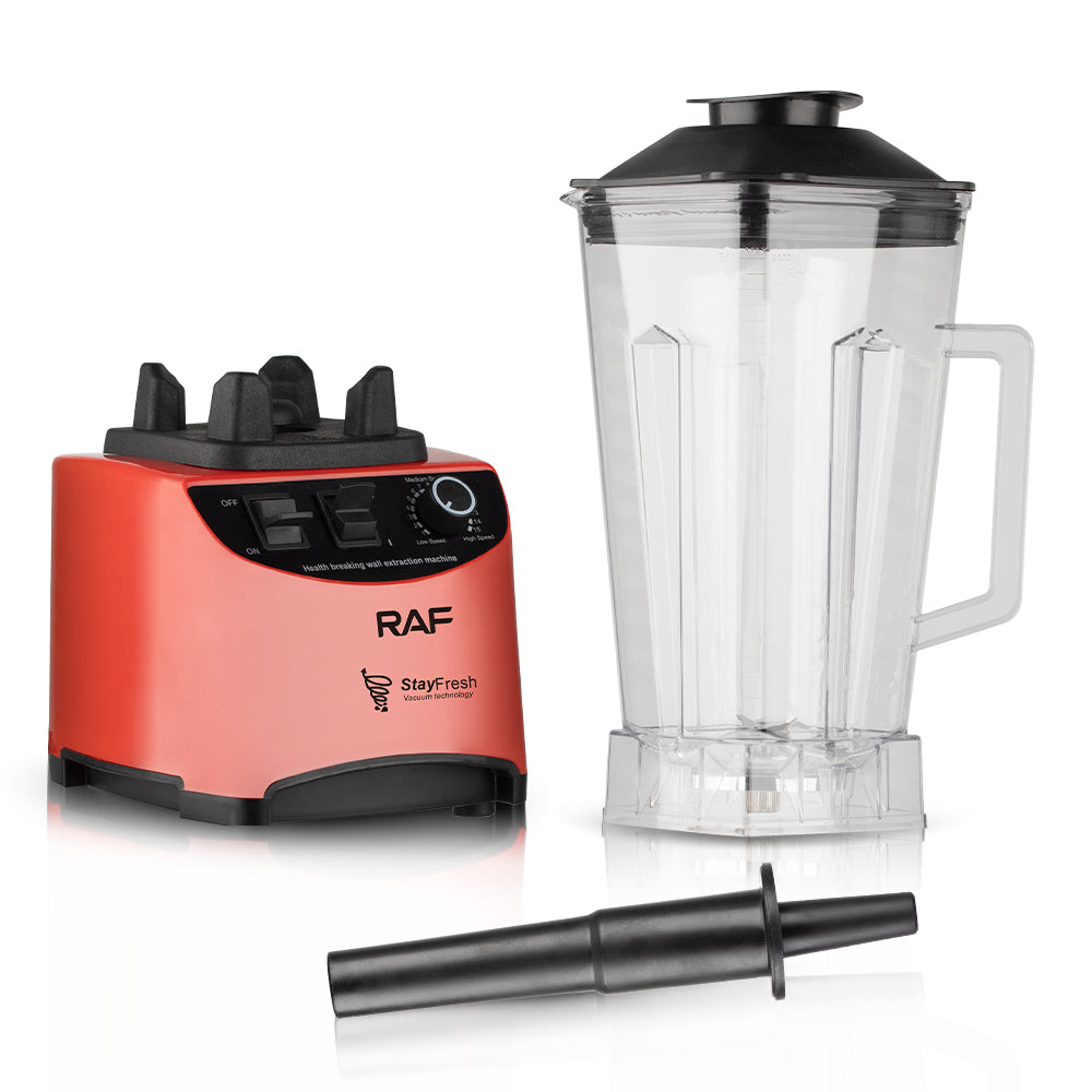RAF R.2804 Electric Smoothie Blender – 500W Power, 2L Capacity, 6 Stainless Steel Blades with Ice Crushing Function