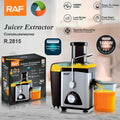 RAF R.2815 Stainless Steel Juicer Extractor – 250W High-Yield Juice Machine