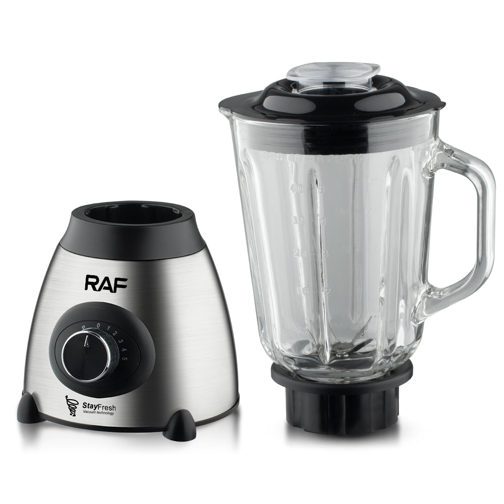 RAF R.2824 Efficient Electric Blender – 200W Power, 1.5L Measuring Jug, 4 Speed Settings with Pulse Function