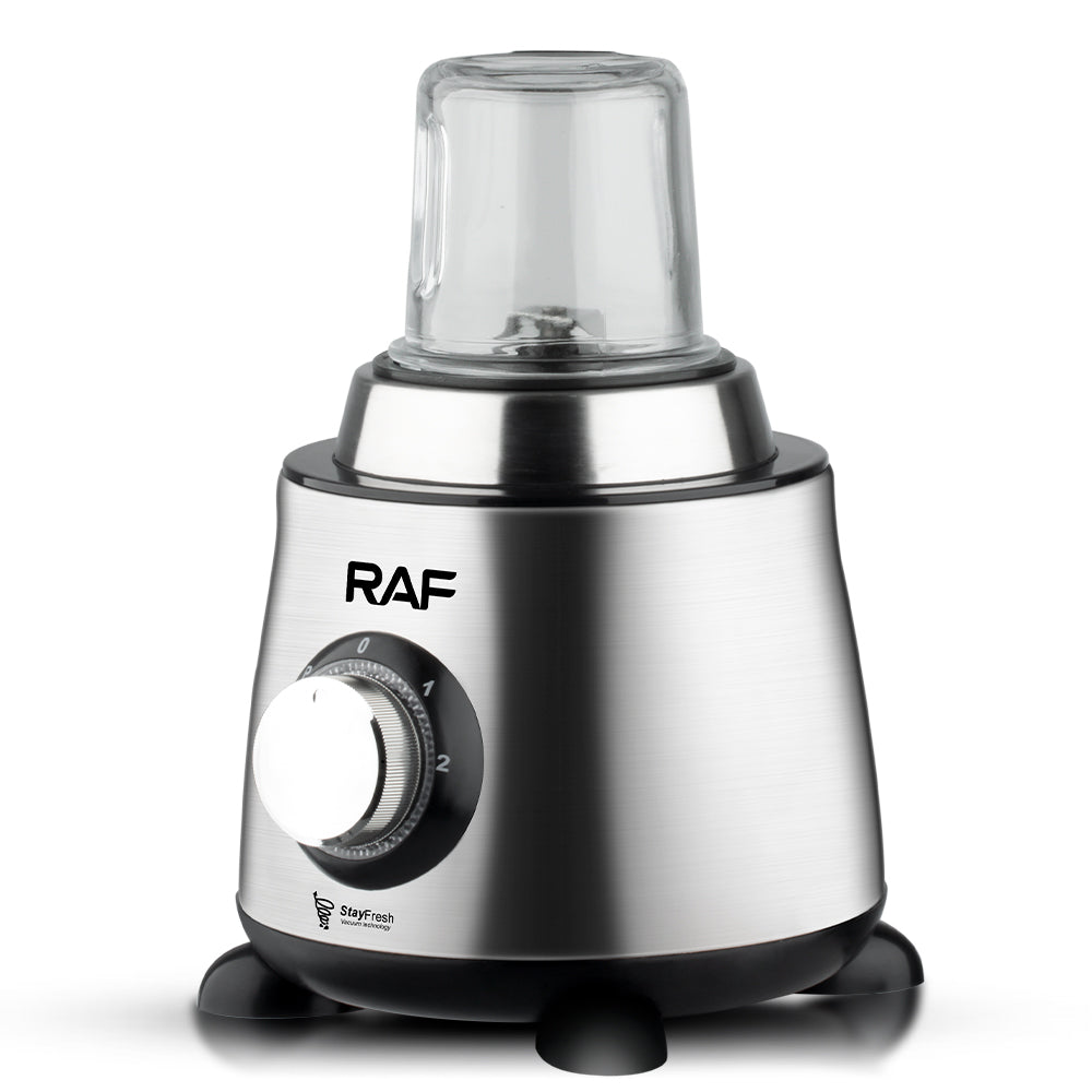RAF R.2835 Double Cup 2-in-1 Blender & Juicer 1.5L Glass Jar