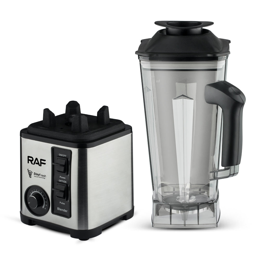 RAF R.2841 Professional Electric Blender – 2400W, 2L Capacity, 15-Speed with 8 Stainless Steel Blades & Ice Crushing