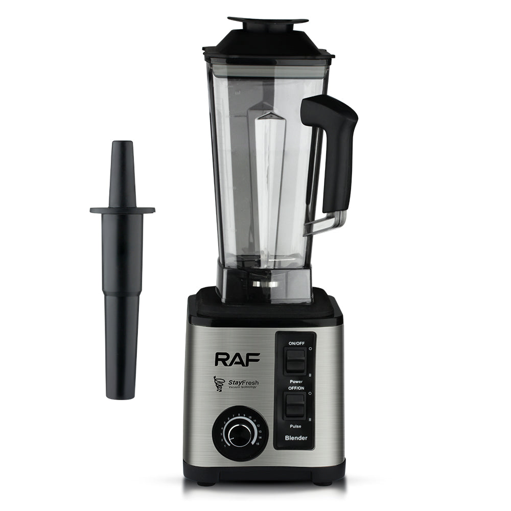 RAF R.2841 Professional Electric Blender – 2400W, 2L Capacity, 15-Speed with 8 Stainless Steel Blades & Ice Crushing