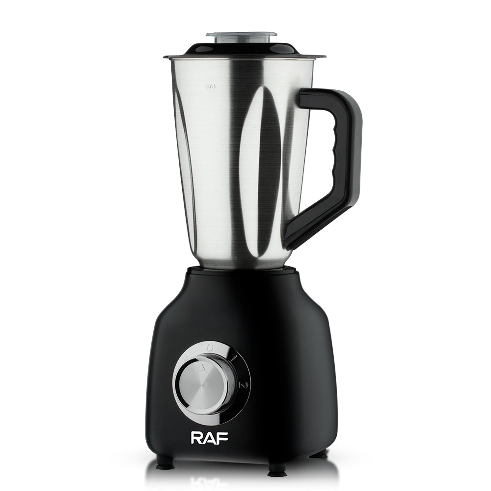 RAF R.2843 3-in-1 Smoothie, Shakes & Grinder Blender – 350W, 1.5L Capacity, 6-Blade Stainless Steel Knife Head