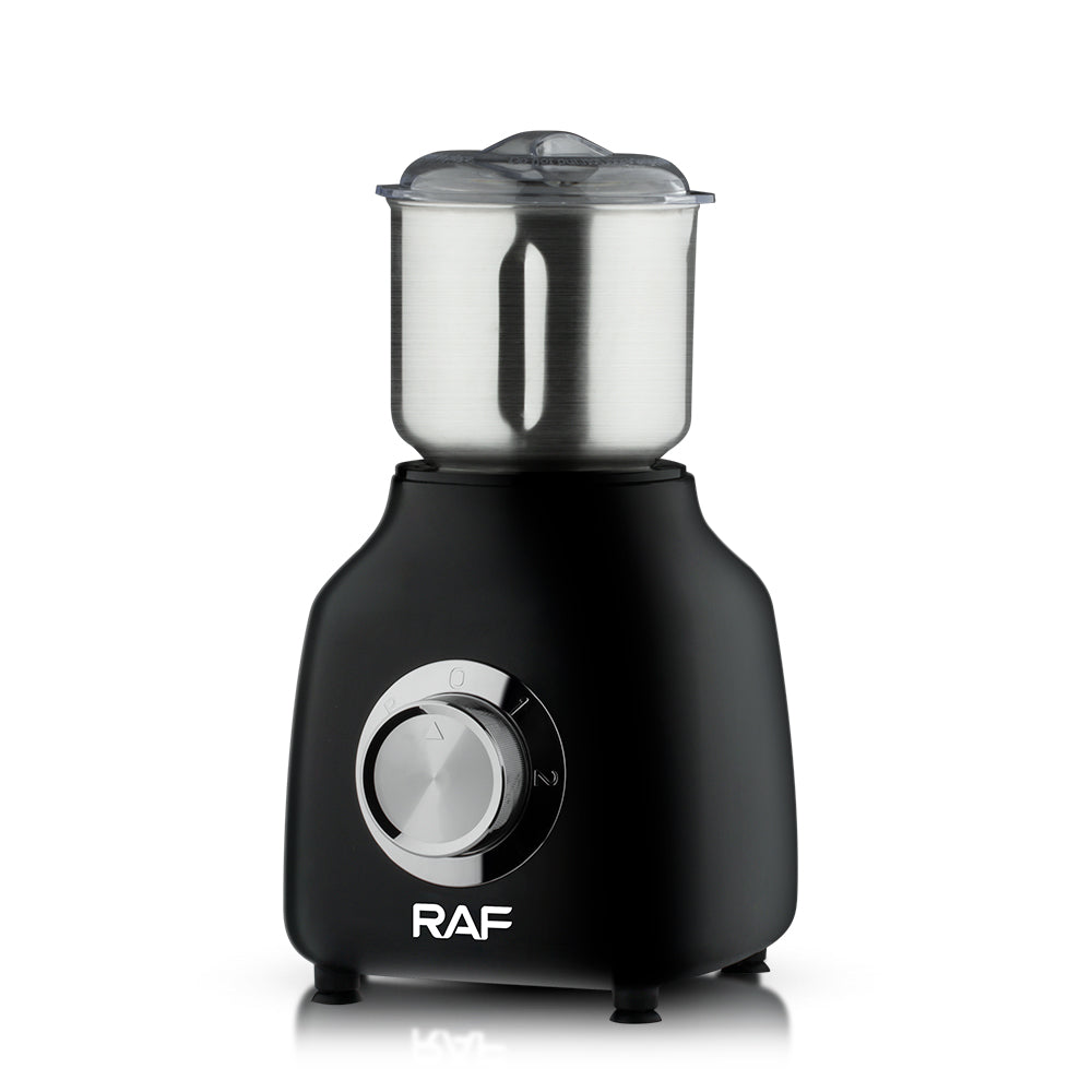 RAF R.2843 3-in-1 Smoothie, Shakes & Grinder Blender – 350W, 1.5L Capacity, 6-Blade Stainless Steel Knife Head