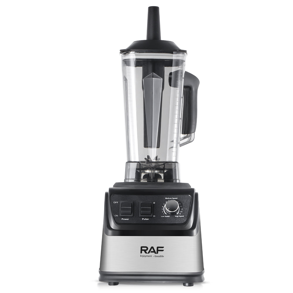 RAF R.2855 Electric Blender – 2600W, 6 Stainless Steel Blades, 4-Speed with Pulse Function & Fast Start