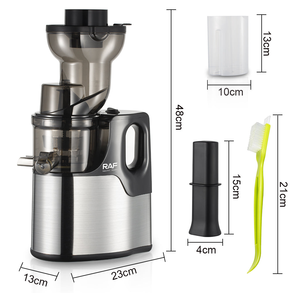 RAF R.2857 Fresh Juicer Extractor – 150W Motor, 1.5L Capacity, 3-Speed Centrifugal Juicer with Pulse Function