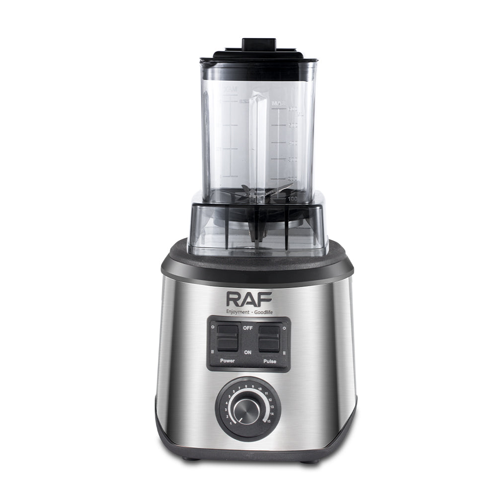 RAF R.2863 2600W 2-in-1 Electric Smoothie Blender & Grinder – 2L Double Cup, 6 Blades
