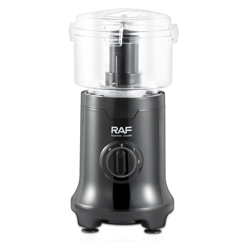 RAF R.2866 4-in-1 Smoothie Blender, Grinder & Food Processor – 400W Electric Multi-Function Blender with Stainless Steel Blades