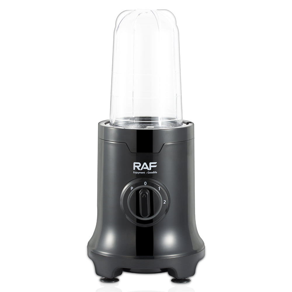 RAF R.2866 4-in-1 Smoothie Blender, Grinder & Food Processor – 400W Electric Multi-Function Blender with Stainless Steel Blades