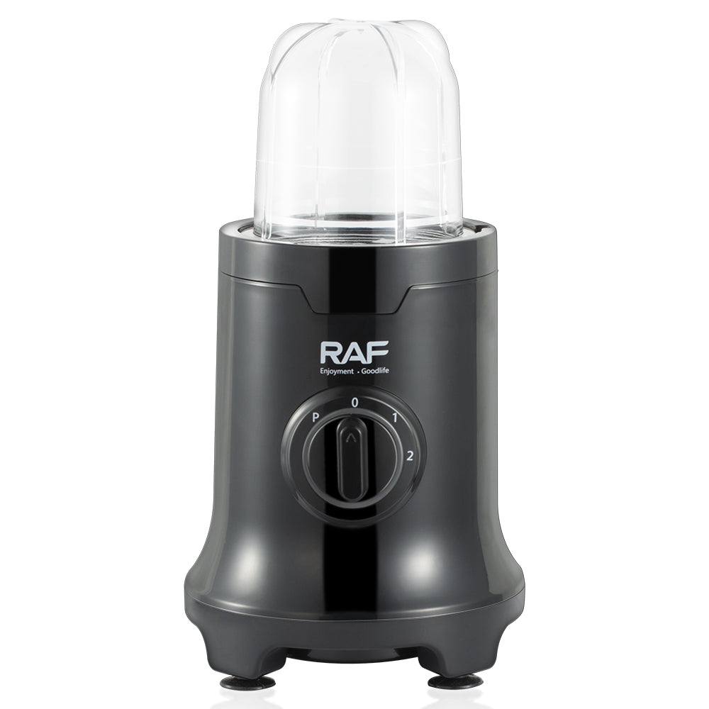 RAF R.2866 4-in-1 Smoothie Blender, Grinder & Food Processor – 400W Electric Multi-Function Blender with Stainless Steel Blades