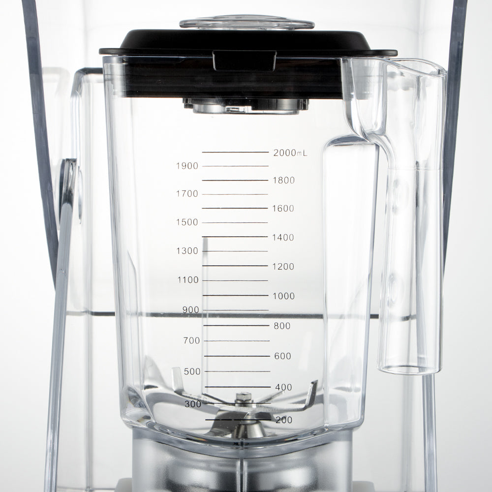 RAF R.2884 1800W Quiet Shield Blender – 15 Speed Commercial Smoothie Maker