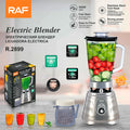 RAF Electric Blender R.2899 1000W Glass Jar with Grinder