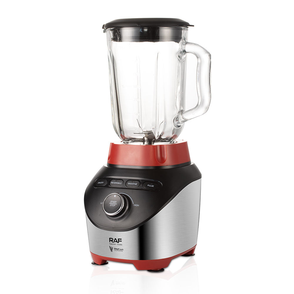 RAF R.2906 Factory Electric Blender & Juicer 2-in-1 – 900W Strong Power, 2-Speed Variable Control
