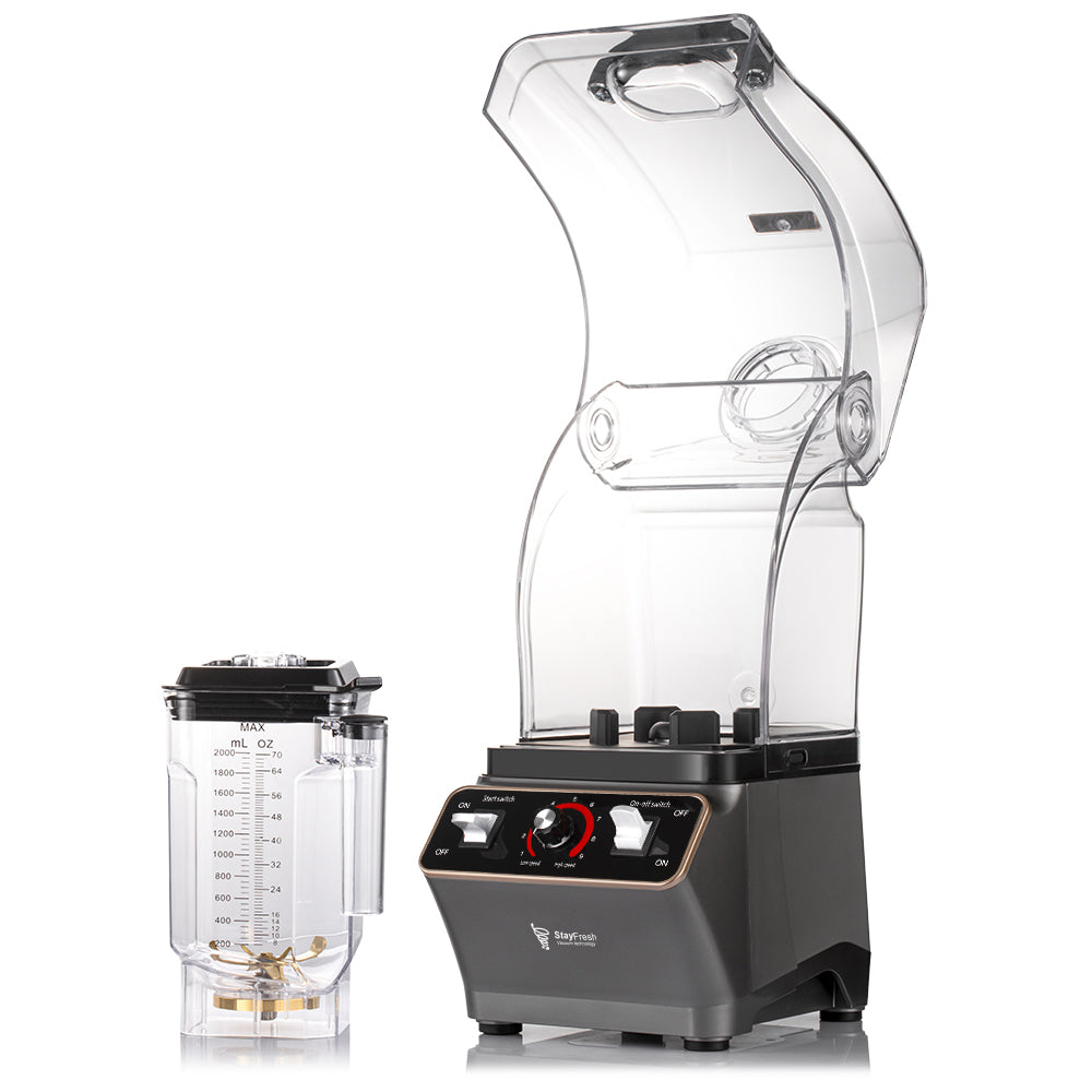 RAF R.2940 2.0L Heavy-Duty Industrial Soundproof Blender – 1200W Commercial Smoothie Mixer