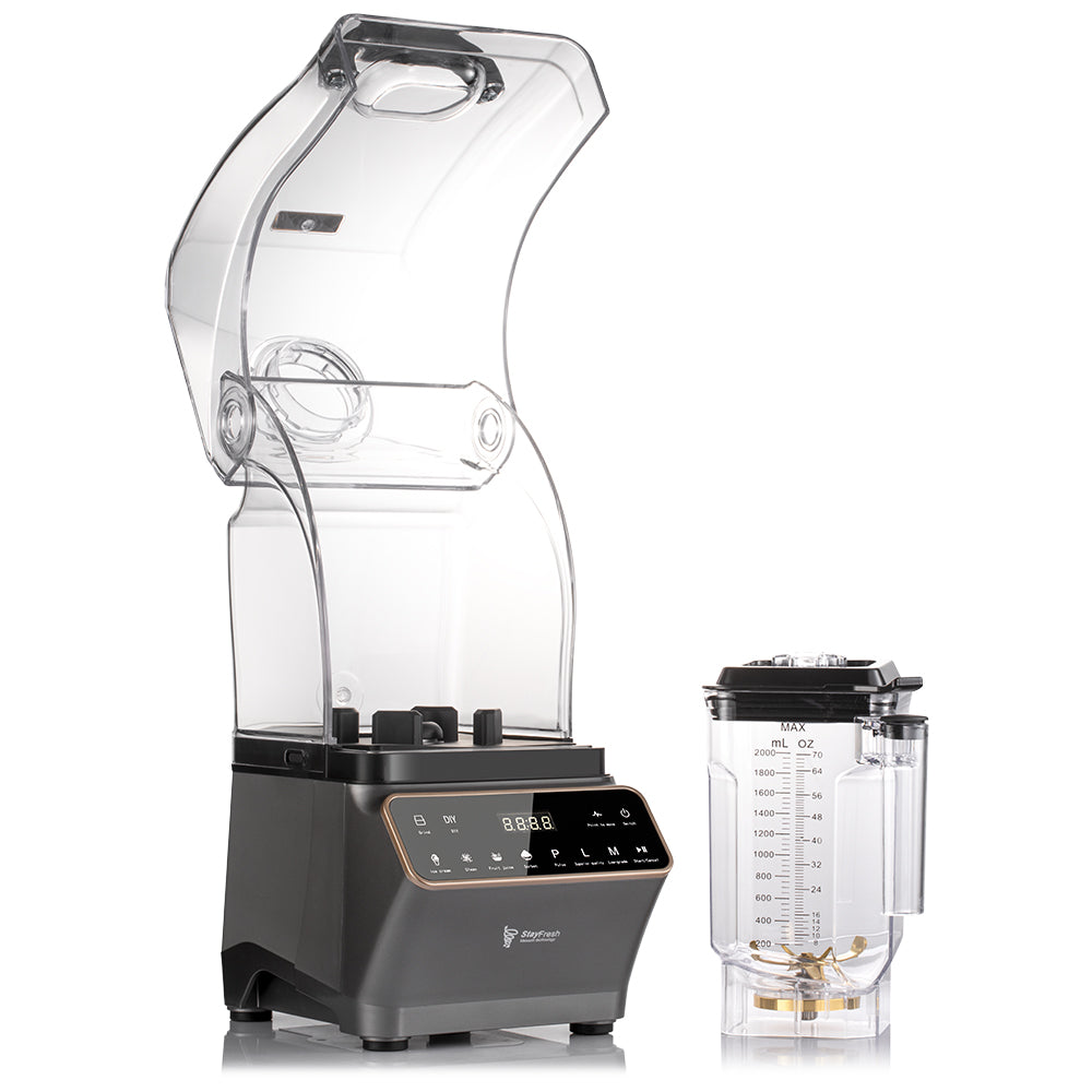 RAF R.2941 Strong Power 6-Blade Kitchen Electric Smoothie Blender – 1200W Commercial Mixer