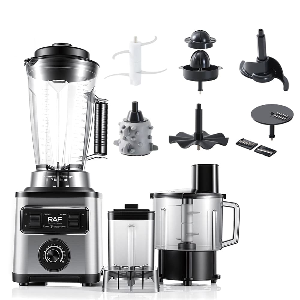 RAF R.2946 8-in-1 Heavy Duty Mixer, Smoothie Juicer & Food Processor – 800W