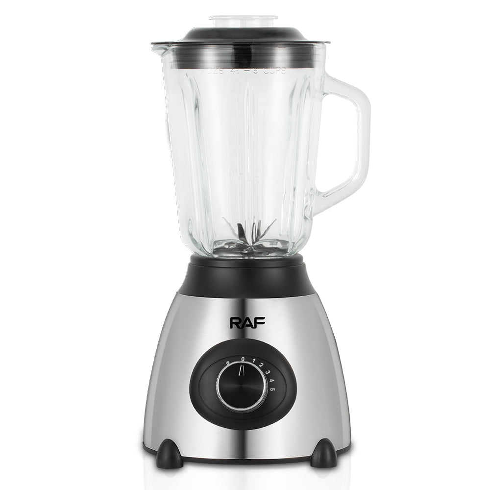 RAF R.295 Heavy-Duty Glass Blender – 1.5L Double Jar Smoothie & Juice Mixer