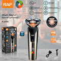 Electric Shaver RAF 10000RPM  R.4060 – Floating Blades, USB Type-C Rechargeable, Waterproof Hair & Beard Trimmer