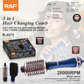 3-in-1 Hot Air Brush RAF R.4573  – Hair Dryer, Curler & Volumizer with Fast Heating Motor