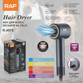 Professional Plasma Hair Dryer – Premium Metal Salon Blow Dryer RAF R.4575