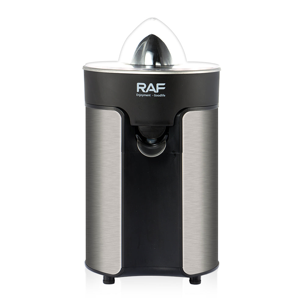 RAF R.624 Stainless Steel Slow Citrus Juicer – Electric Orange & Lemon Juice Extractor, 100W, 400ml Capacity