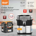 RAF R.627 Automatic Citrus Juicer 380ML – Easy-to-Clean Orange & Lemon Squeezer