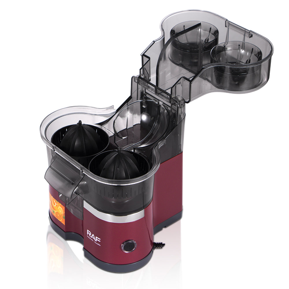 RAF Compact Citrus Juicer 300ML – Automatic Orange Extractor with Built-In Cutter {R.689}