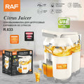 RAF R.633 Rechargeable Portable Citrus Blender & Juicer 300ML – USB Powered