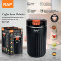 Automatic Coffee Grinder RAF R.7147 – Electric Bean Grinder with High-Speed Precision Blades