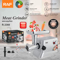 Electric Meat Grinder RAF R.3360  – Heavy Duty Copper Motor Meat Mincer for Home & Commercial Use