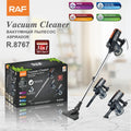 3-in-1 Stick Vacuum Cleaner RAF R.8767- 16000Pa Powerful Handheld Home Vacuum with HEPA Filter