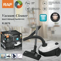 Canister Vacuum Cleaner RAF R.8678 – 800W Bagged Carpet Cleaner with Vacuum & Blower Function