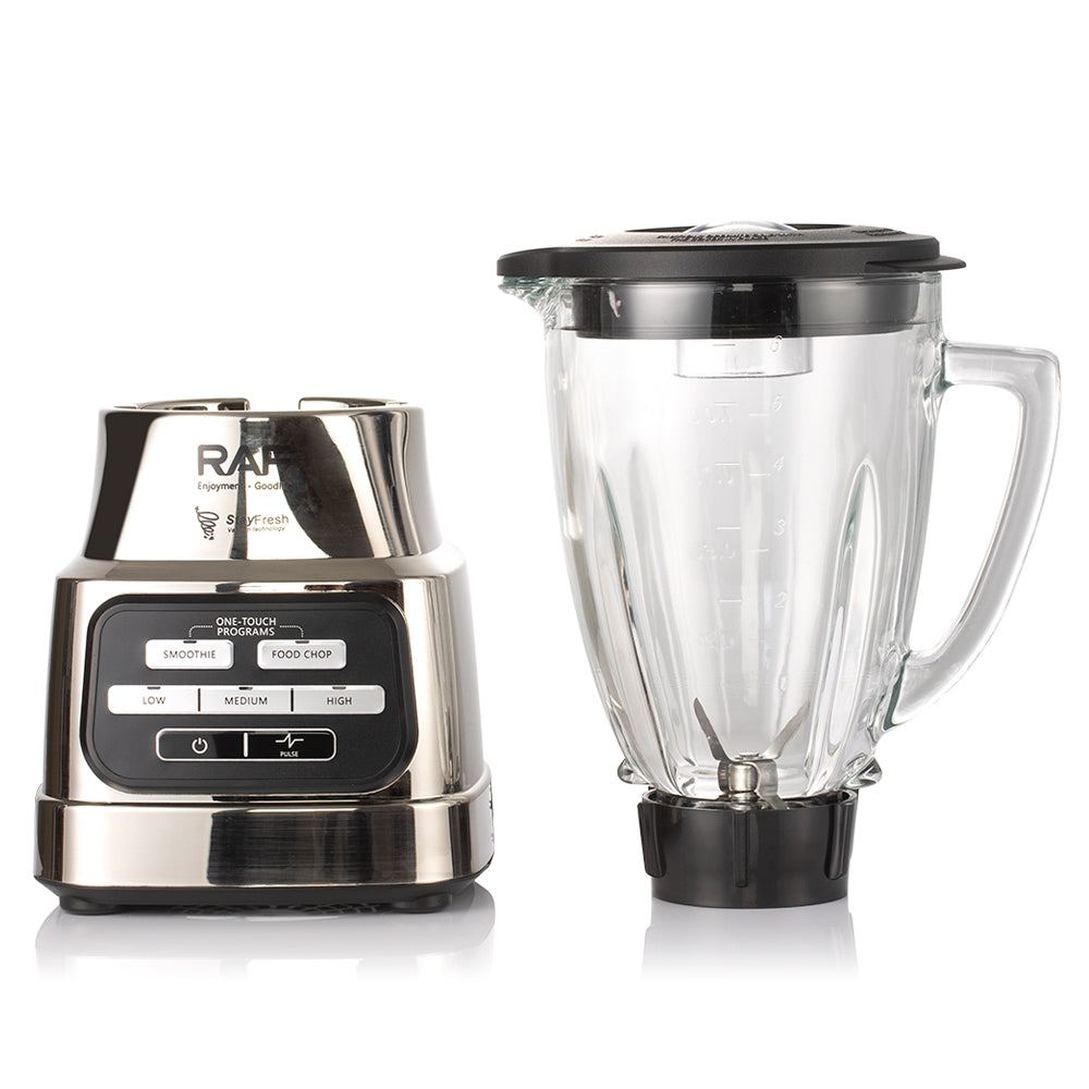 RAF R.2901 Stainless Steel Container Table Mixer & Blender – 600W High-Torque Food Processor