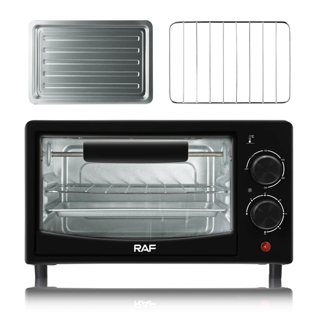 7L_12L Small Electric Oven RAF R.5305  – Toaster, Air Fryer & Baking Oven with Turbo Convection | Compact Home Oven