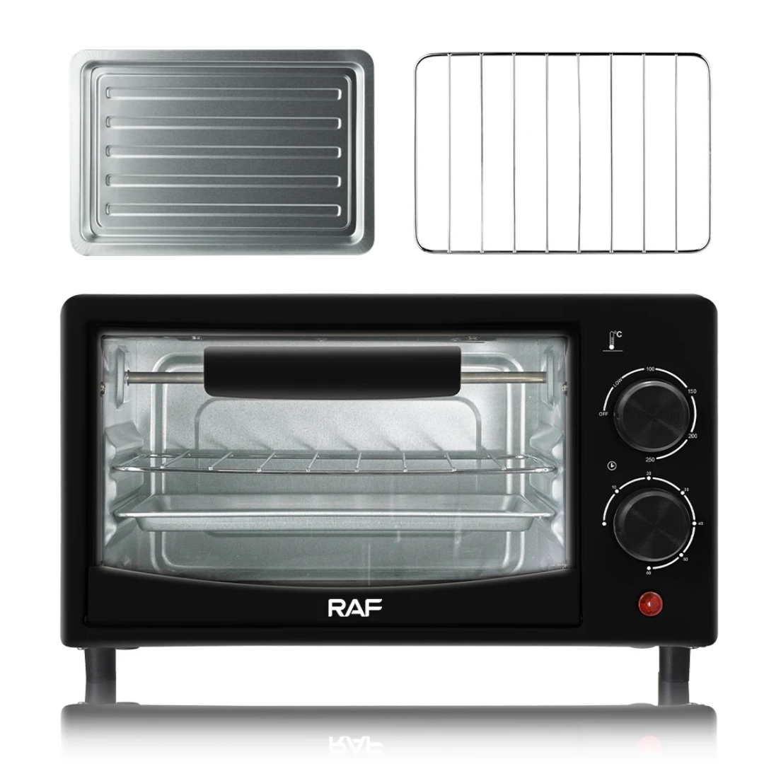 7L_12L Small Electric Oven RAF R.5305  – Toaster, Air Fryer & Baking Oven with Turbo Convection | Compact Home Oven